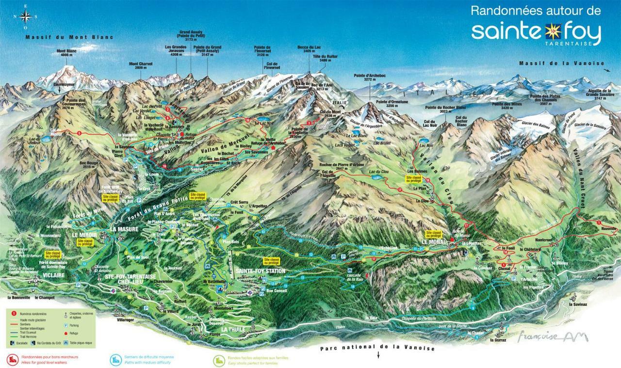 Arpege Des Neiges Leilighet Sainte-Foy-Tarentaise Eksteriør bilde